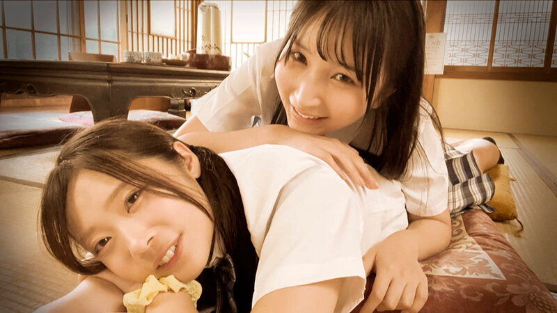 「二葉エマ×由良かな 女子校生美少女が民宿で潮吹き中出し孕ませ体験する女子旅ドキュメント」のサンプル画像2枚目