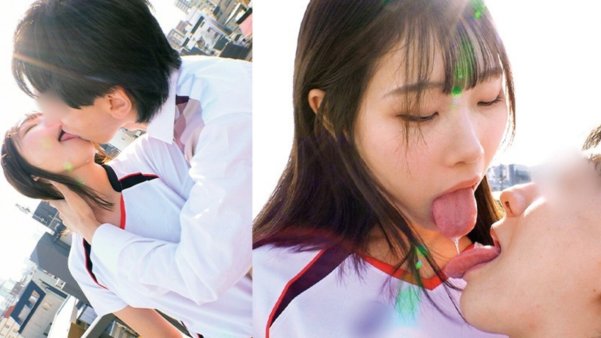 「ガチアスリートと汗ダク超濃密生セックス かなたちゃんとれいなちゃん」のサンプル画像1枚目
