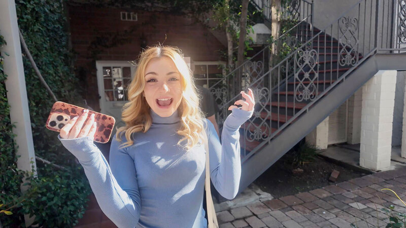 「白人女子大生デミの美乳が揺れるナンパセックス！フェラから中出しまで素人感満載の激エロ映像」のサンプル画像4枚目