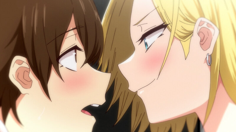 「巨乳女子校生たちとのハーレム生活でフェラ＆中出し三昧！今泉ん家ギャル溜まり場アニメ」のサンプル画像1枚目