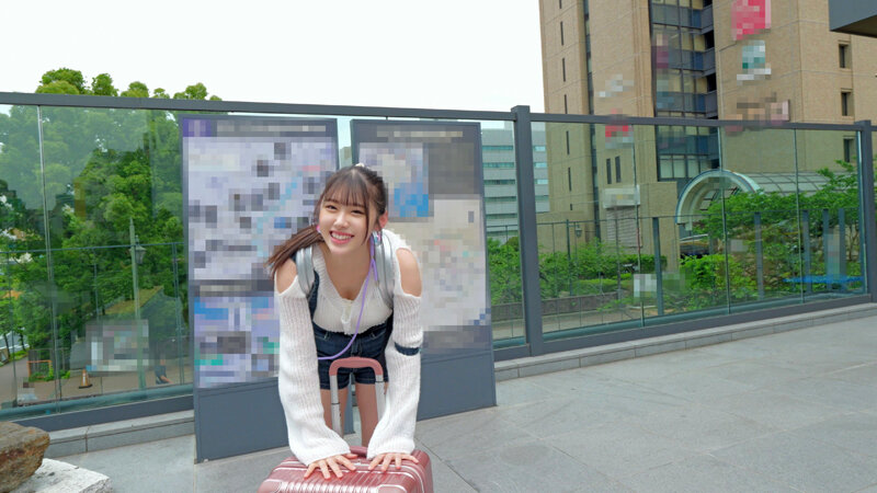 「【素人】巨乳の地方娘が初上京で連続アクメ体験！バイブ責めからバックで中出しまで感じすぎて涙目」のサンプル画像2枚目