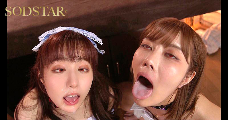 「矢埜愛茉×夏川あゆみがフェラ・騎乗位で魅せる!アイドルの濃厚キス&接吻プレイ」のサンプル画像15枚目