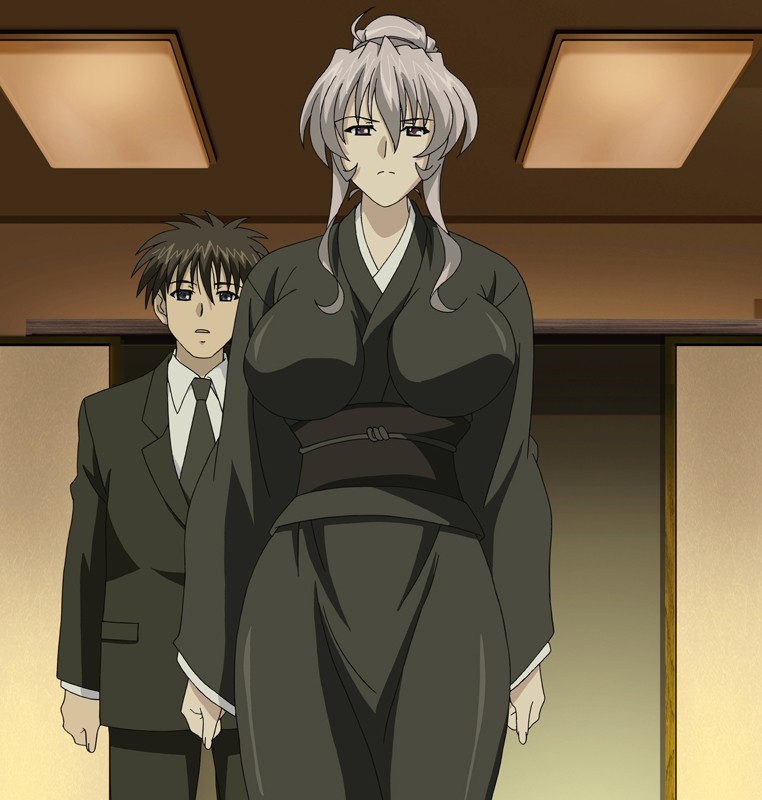 「喪服姿の未亡人保奈美が魅せる和服美人の色気｜巨乳人妻の切ない情事ドラマ」のサンプル画像3枚目