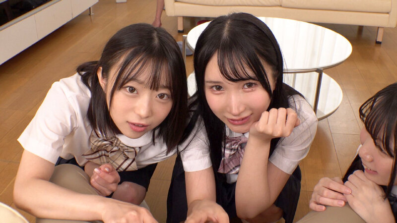 「由良かな・南日菜乃・月乃あやの美少女3人組が魅せる妹系ミニ系主観プレイ作品」のサンプル画像9枚目