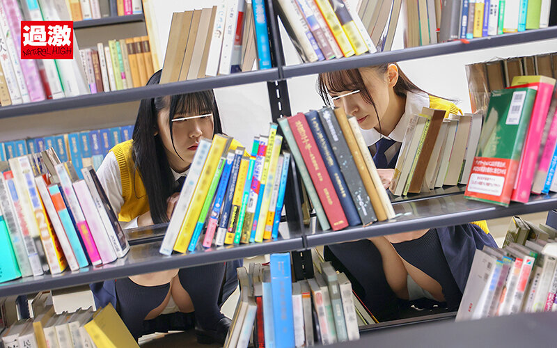 「【美少女JK】図書館で声を我慢する敏感女子校生が潮吹き&中出しで羞恥プレイに悶絶」のサンプル画像3枚目