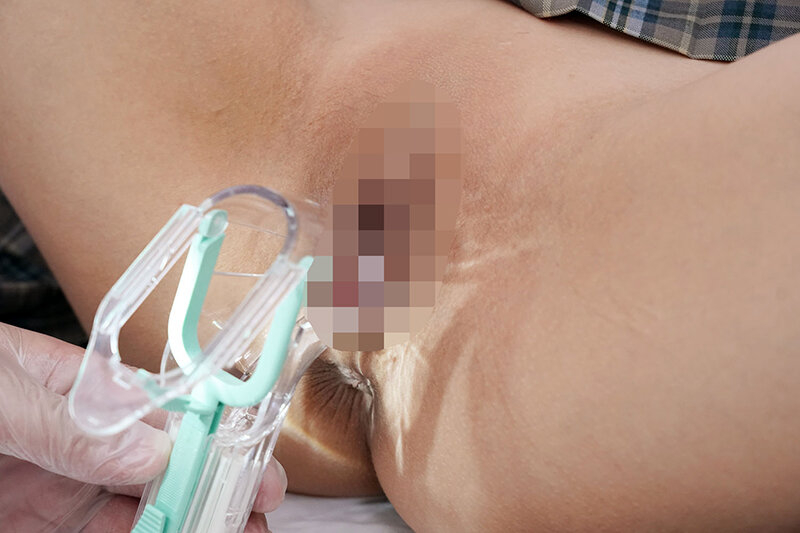 「【素人JK】巨乳女子校生の羞恥発育診断で中出し!初めての恥じらい体験に興奮」のサンプル画像7枚目