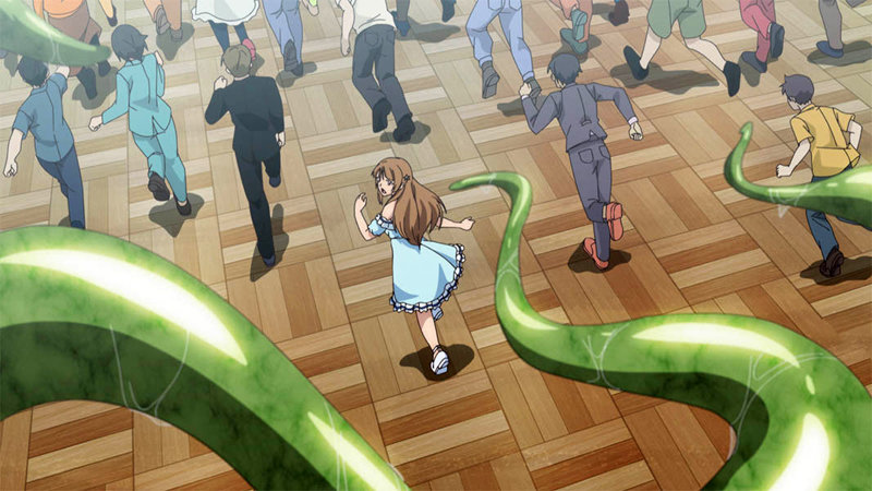 「【美少女】触手×乱交の禁断プレイ！楽園侵触 Island of the dead 上巻【中出しあり】」のサンプル画像1枚目