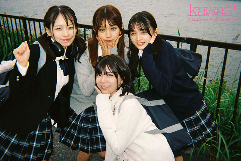 「美少女JK4人組とハーレム3P4P中出し乱交｜かりん・めいさ・ゆな・いつきの校則違反プレイ」のサンプル画像6枚目