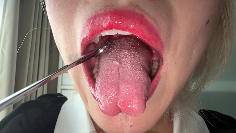 「【安堂はるの】素人お姉さんをナンパ!個人撮影で魅せる舌ブラシ汚舌苔採取の衝撃映像」のサンプル画像10枚目