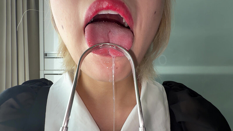 「【安堂はるの】素人お姉さんをナンパ!個人撮影で魅せる舌ブラシ汚舌苔採取の衝撃映像」のサンプル画像18枚目