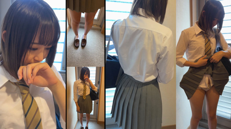 「渋谷区JK制服美少女の甘い誘惑｜女子校生グラビア映像が話題沸騰中」のサンプル画像1枚目