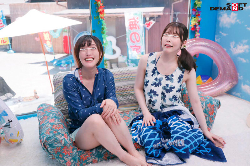 「【素人人妻】水着ママたちがナンパされてNTR大乱交!子供会の海水浴で3P寝取られ体験」のサンプル画像2枚目