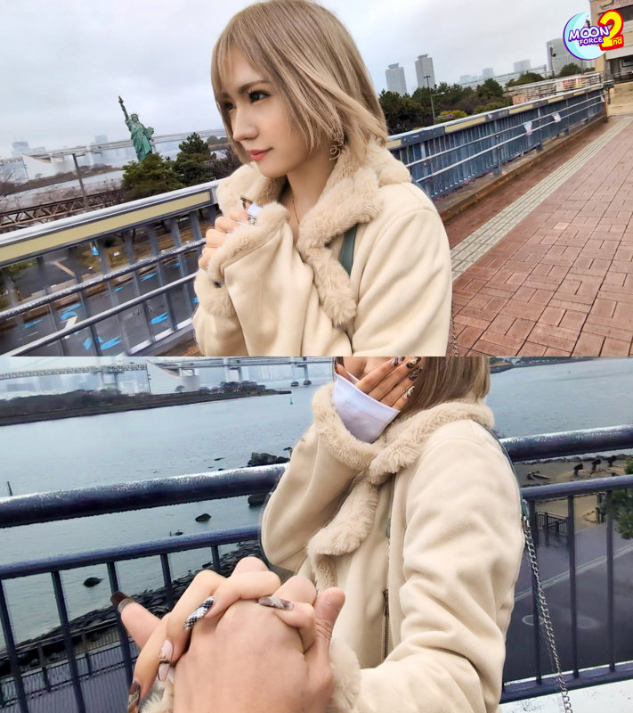 「HARUちゃんGカップ巨乳ギャルの水着ハメ撮り｜金髪スレンダー美女と騎乗位で激しく絡み合う」のサンプル画像1枚目