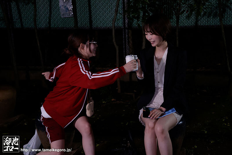 「那賀崎ゆきね×沙月恵奈のレズビアンキス動画|お姉さん同士の濃厚接吻シーン満載」のサムネイル