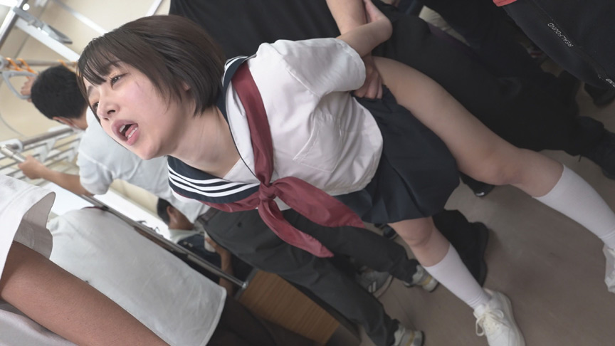 「【素人JK】通学電車で激震ローター責め!ガニ股痙攣で何度も絶頂する田舎娘の羞恥プレイ」のサンプル画像9枚目