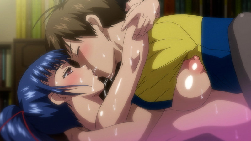 「【OVAじょしラク!#5】巨乳女子校生とのハーレム中出しシーンが話題のアニメ作品」のサンプル画像5枚目