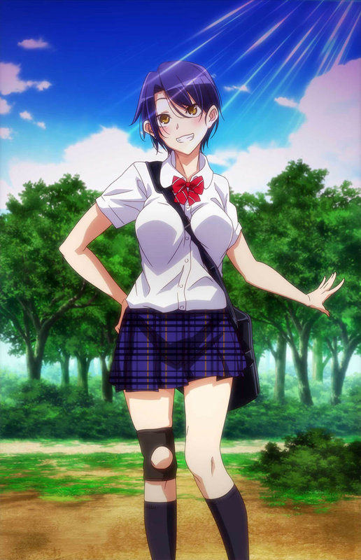 「メスダチ The Animation サツキ編|巨乳美少女が学生服姿で中出しされる興奮のシーン」のサンプル画像1枚目