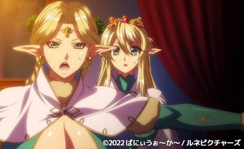 「お姫様エルフが濃厚パイズリ&中出しで堕ちる!巨乳母娘の禁断ファンタジーアニメ」のサンプル画像12枚目
