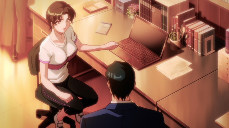 「【人妻女教師】寝取られ願望の美人妻が背徳プレイで快楽に溺れる濃厚ドラマ」のサンプル画像12枚目